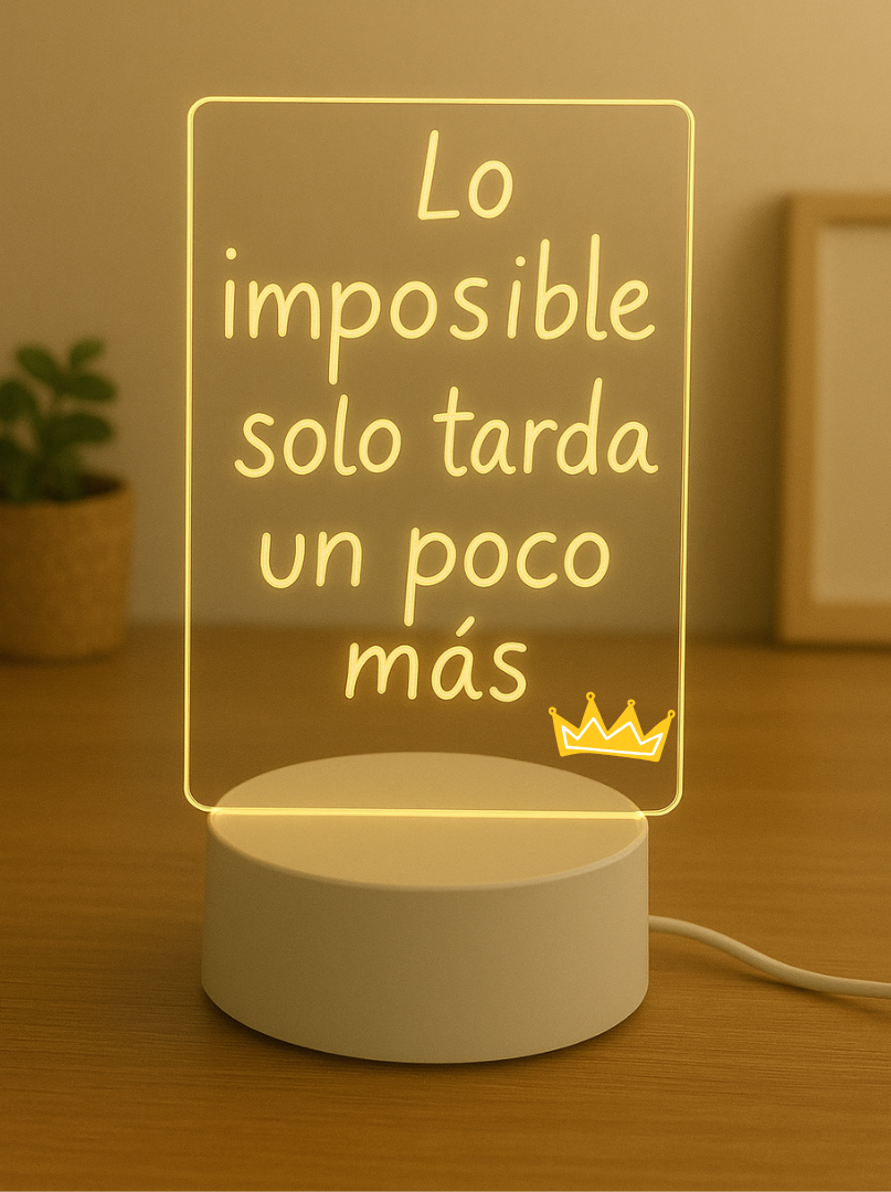 Luz Mágica Personalizable